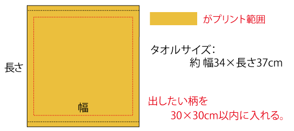 染料ハンドタオルプリントテンプレート