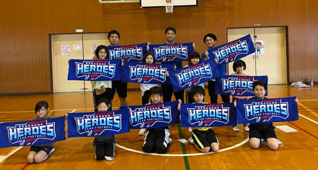 長浜HEROES様 オリジナルタオル バスケ