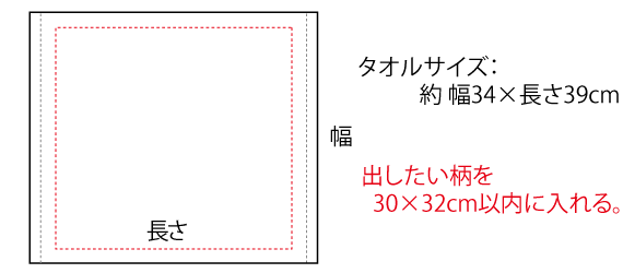 ハンドタオルデザインについて