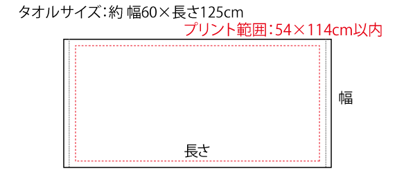 バスタオルのデザインについて