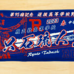 甲子園タオル　甲子園デザイン
