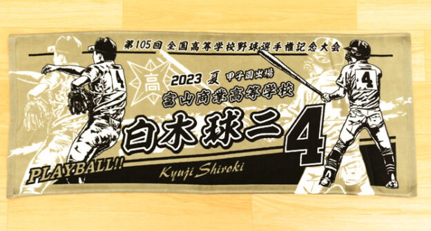甲子園タオル　甲子園デザイン