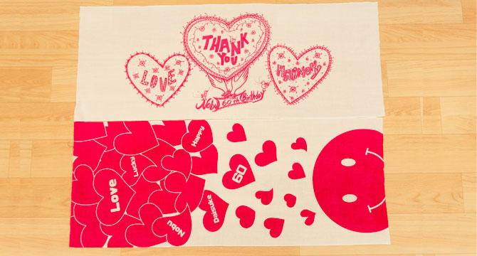 60thバースデイ手ぬぐい