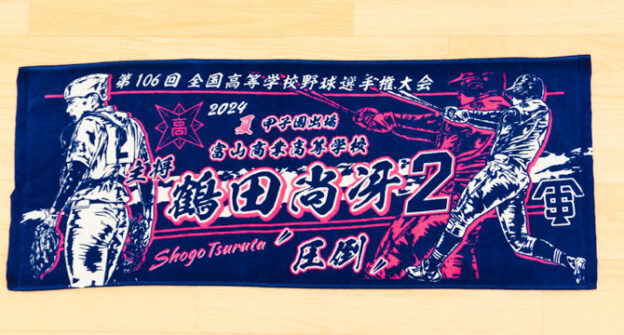 甲子園タオル 甲子園デザイン