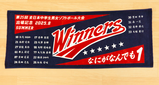 中学生女子ｿﾌﾄﾎﾞｰﾙ　大阪Winners