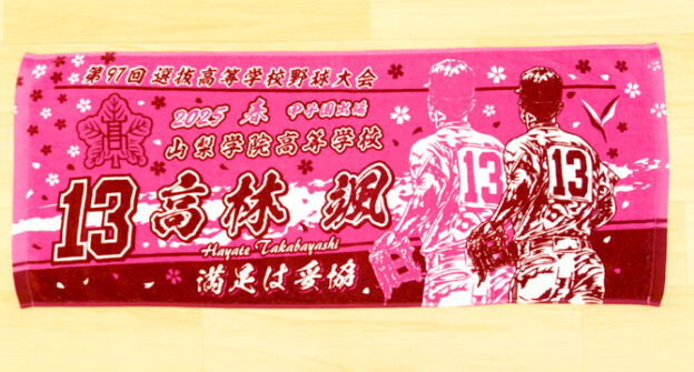 甲子園タオル　甲子園デザイン