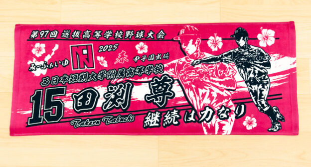 甲子園タオル 甲子園デザイン